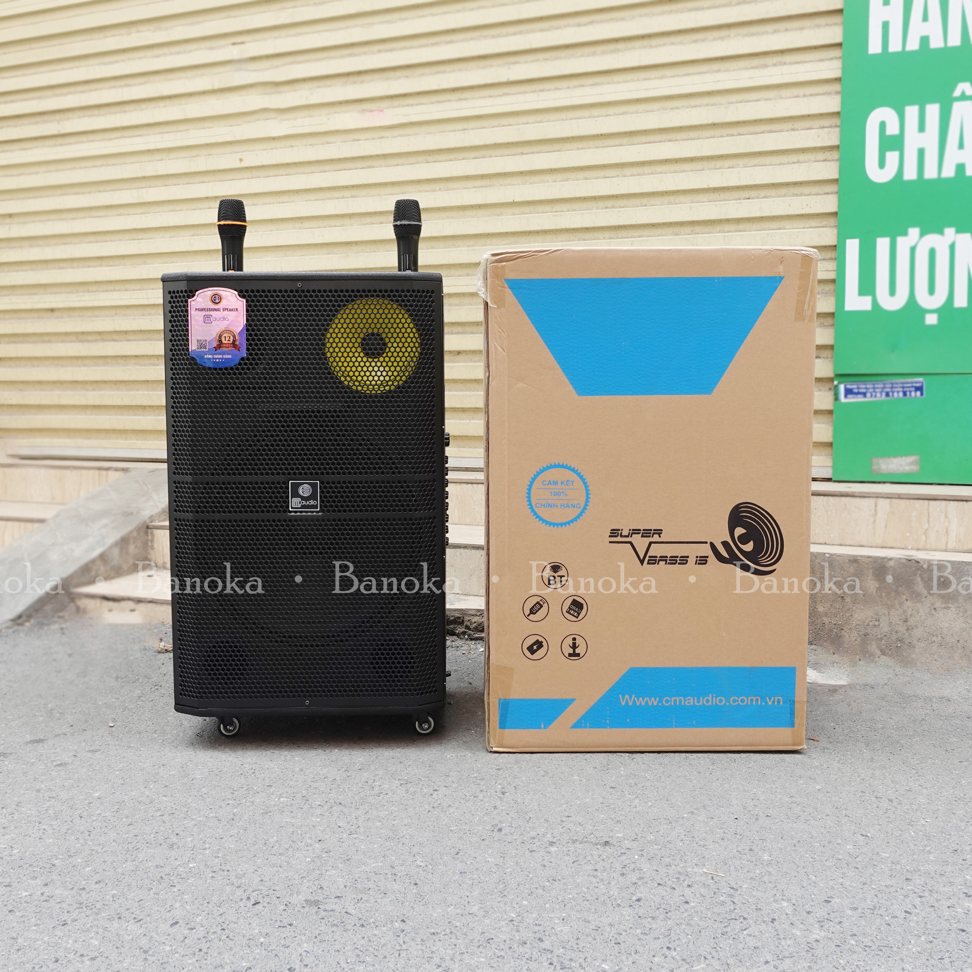 Loa kéo CM 1505 - Bass 40 3ĐT